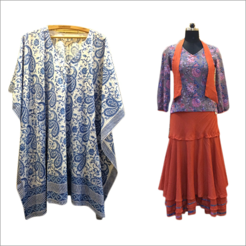 Block Prints Women Dresses