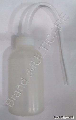 Eye Wash Bottle - Plastic, 100-250 Grams | Manual Operation, Designed for Immediate Use in Hospitals and Clinics, Sterilized for Safe Eye Wash