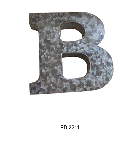 Wrought Iron Alphabate