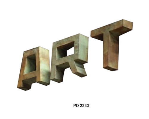 Wrought Iron Alphabate