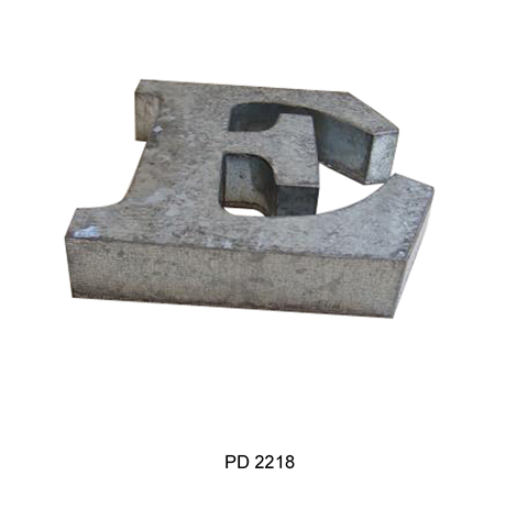 Wrought Iron Alphabate