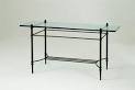 Customized Wrought Iron Console Table