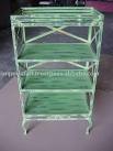 Custom Wrought Iron Bookcase