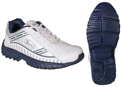 Single Color Mens Sports Shoe