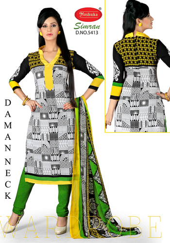 Daily wear printed suit