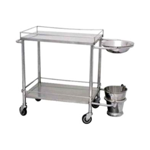 Dressing Trolley 18 X 30 (M.S.) - Feature: Durable