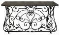 Customized Wrought Iron Coffee Table