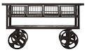 Antique Wagon Wheel Coffee Table