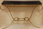 Custom Wrought Iron Coffee Table