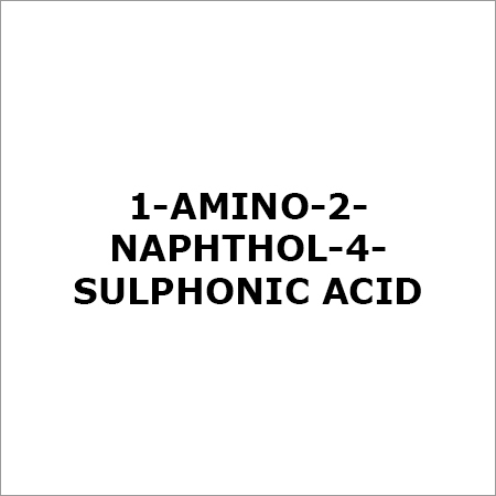 1-Amino-2-Naphthol-4-Sulphonic Acid Cas No: 116-63-2