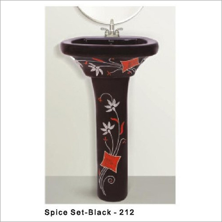 Spice Black Designer Wash Basin Installation Type: Wall Mounted