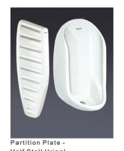 White Half Stall Urinal