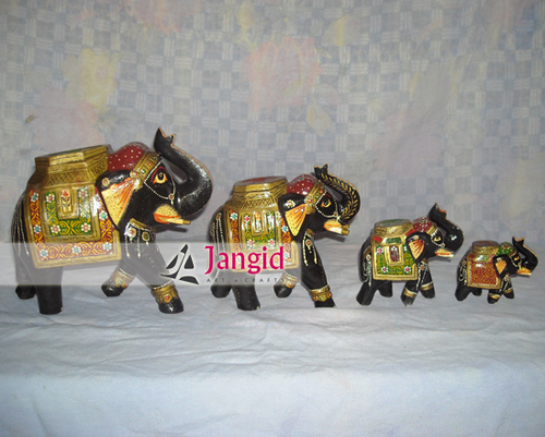 Indian Decorative Painted Elephants