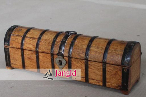 Indian Handmade Wooden Decorative Box By JANGID ART AND CRAFTS