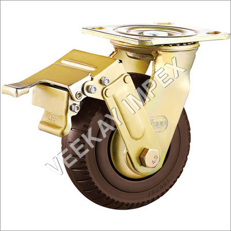 Semi Pneumatic Double Ball Bearing Caster Wheels