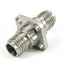 2.4mm Female to 2.4mm Female 4 Hole Flange Adapter