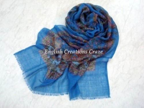 Wool Printed Men scarf Manufacturers