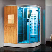 Steam Bath Chamber - Glass, Compact Size, Digital Control Panel | Waterproof, Lightweight, Built-in Steam Generator