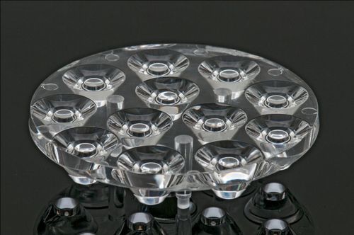 12 in 1- 30 degree LED down light lens for cree, oslon, etc