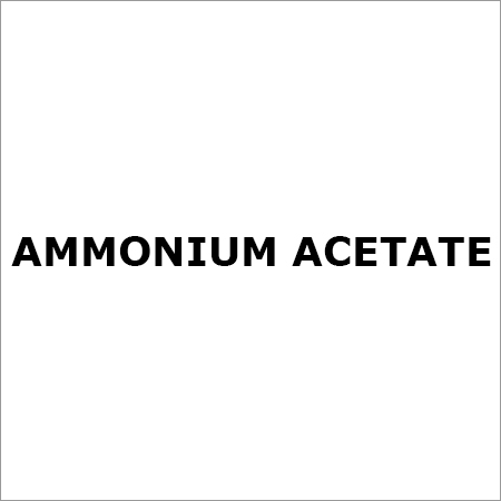 Ammonium Acetate 99% Cas No: 631-61-8