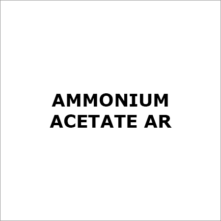 AMMONIUM ACETATE AR