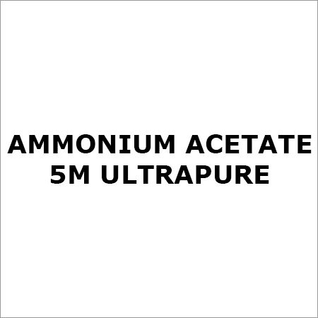 AMMONIUM ACETATE 5M ULTRAPURE