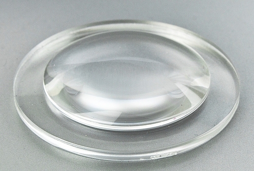 Railway guard light lens