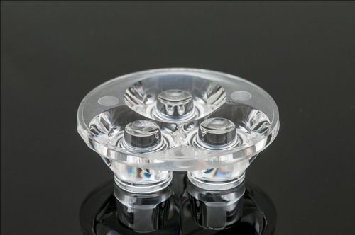 Small trio LED lens 60 degree for downlight