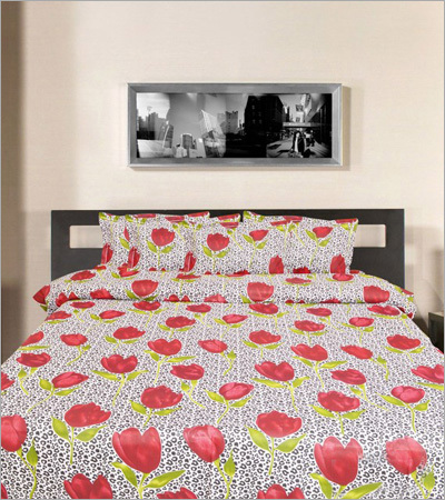 Red Flower Bedsheets