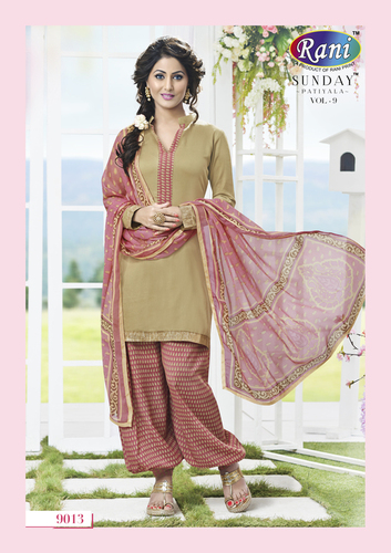 Heena Khan Olive Designer Patiyala Suit