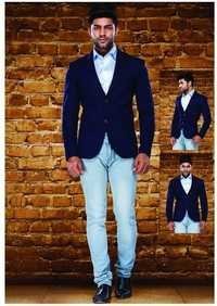 Men Tweed Blazer