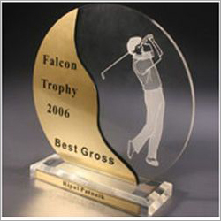 Custom Laminated Acrylic Trophies