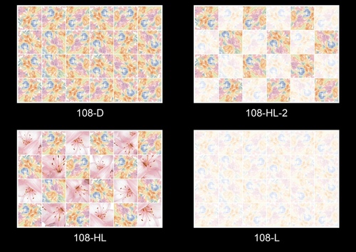 Digital Bathroom Wall Tiles