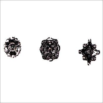 Black Studded Belt Buckle