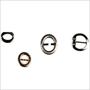 Brushed Nickel Belt Buckle