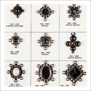 Antique Nickel Studded Buckle