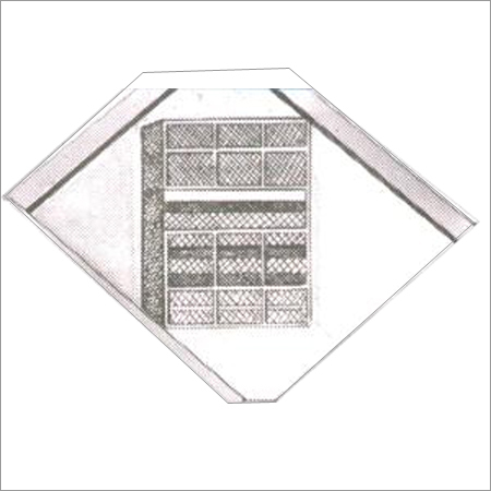 Expanded Mesh Partition Walls