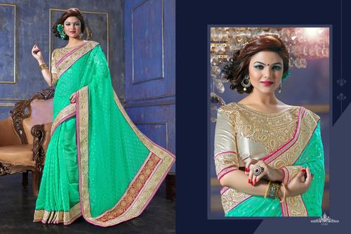 Beautiful Hand Embroidered Saree Collection