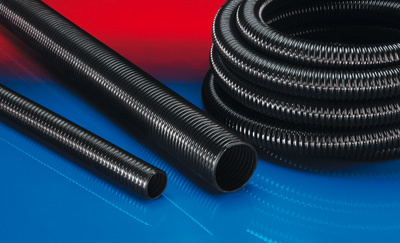 AIRDUC PUR 356 EC - Polyurethane, Various Diameter, Black | Abrasion Resistant, Flexible, Flame Retardant, Crush Resistant