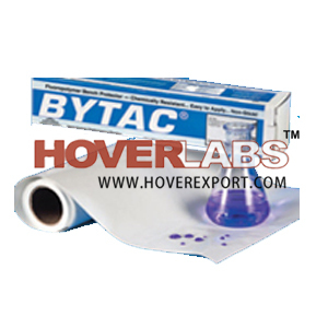 BYTAC Bench Protector - FEP/Vinyl, 32x4690 mm White | Spill Protection, Chemical Resistant, Durable