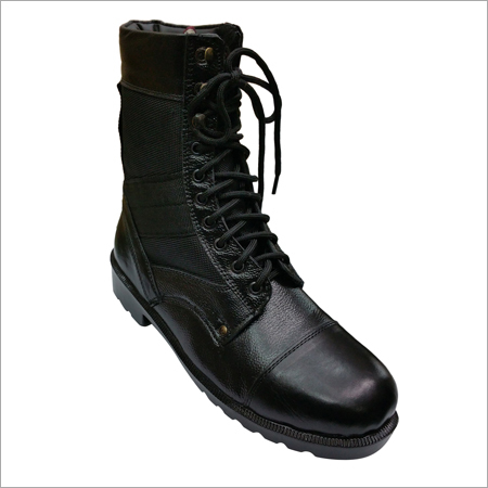 Full Leather High Ankle Army Boots