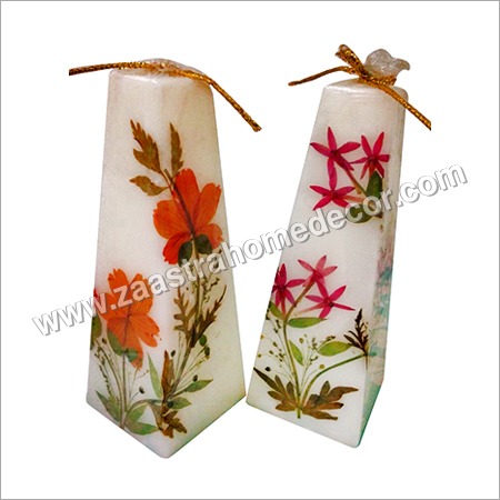 Pyramid Pillar Candles