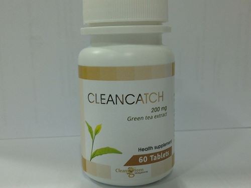 Green Tea Extract - Plastic Capsules, Rich in Antioxidants, Supports Metabolism, Cancer Prevention, UV Skin Protection, Pure Organic Formula