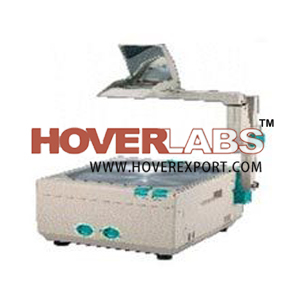 Over Head Projector - ABS Body, 3 Element Lens, 360° Rotation | Dim/Bright Control, Adjustable Color Fringe, Shockproof, Interlock Safety