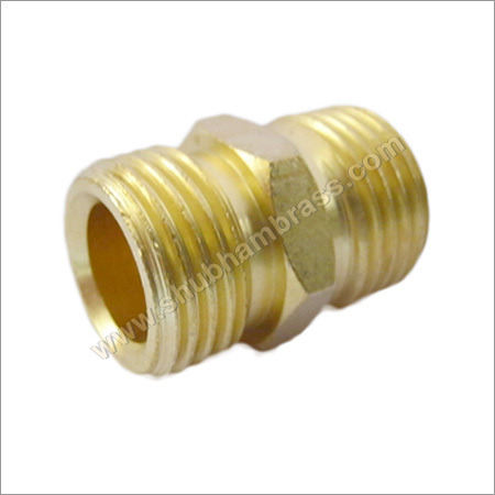 Brass Hex Reducing Nipple