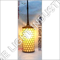 Brass Diamond Cut Pendant Lamp