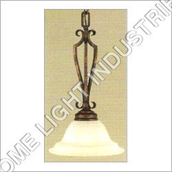 Steel Classic Pendant Lamp With Frosted Glass - Steel, Variable Size, Bronze | Elegant Design, Frosted Glass, Durable, Classic Style