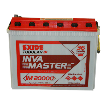 Inva Master Exide Tubular Batteries