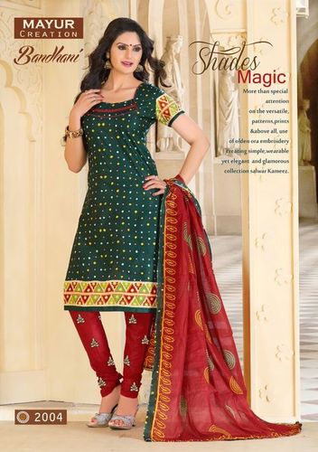 Mayur Creation Bandhani Dress