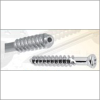 Large Cannulated Cancellous Screws 32Mm Thread (Dia 7.0Mm) Grade: Medical Grade